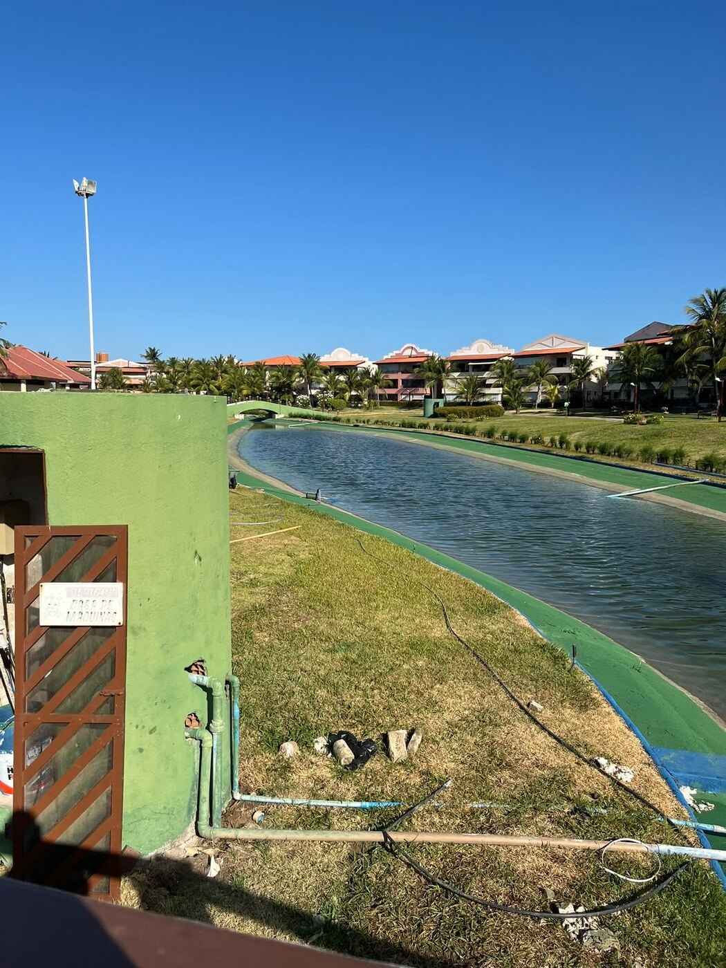 Lagoa de condomínio